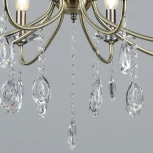 Подвесная люстра Reluce 03953-0.4-08 AB (220V, подвески, на цепи, подсвечник, свеча)