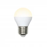 Лампочка светодиодная шар белая E27 11W 3000K Volpe LED-G45-11W/WW/E27/FR/NR