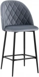 Стул полубарный Stool Group Марсель велюр серый УТ000025273