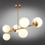 Потолочная люстра на штанге Omnilux Avetrana OML-66627-06 (220V, шарики)