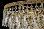 Потолочная люстра на штанге Arti Lampadari Castellana Gold Castellana E 1.3.46.608 G (220V, хрусталь)