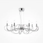 Подвесная люстра Maytoni Atlanta MOD051PL-07TR (220V, на тросе, свеча)