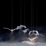 Подвесной светильник Brokis Night Birds White ImperiumLoft 40.2189-0 (106344-22) (LED, 220V, на проводе, птички)