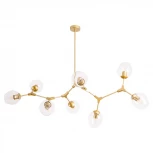 Потолочная люстра Arte Lamp Yuka A4103SP-8GO (220V, шарики)