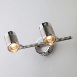 Спот на штанге Eurosvet Prime 20058/2 перламутровый сатин (220V, круглые)