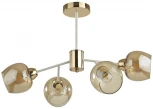 Потолочная люстра на штанге Lumion Odell 5650/4C белый, золотой E27 4*60W 220V