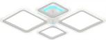 Потолочная светодиодная люстра Spektr LED LAMPS 81421 80W, белый, LED с RGB подсветкой