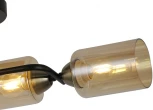 Потолочная люстра на штанге ILLUMICO IL8148-4COU-79 BK BR (220V)
