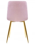 Стул обеденный ALEX (золотые ножки, сиреневая ткань (UF860-04B))