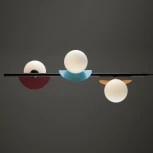 Подвесной светильник Freya Sepia FR5391PL-03CFL (220V, на проводе, шарики)