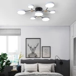 Потолочная люстра с пультом на штанге LED Lu Carte LC-11-1721