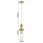 Подвесной светильник Favourite Aestetic 2820-1P (220V, на проводе, круглые)