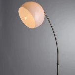 Торшер изогнутый Arte Lamp Paolo A5822PN-1SS (220V)
