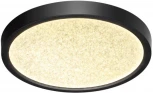 Настенно-потолочный Sonex Omega Black 7662/18L MITRA пластик/белый/черный LED 18Вт 3000/4000K D230 IP20 (круглые)