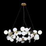 Подвесная люстра Loft IT Matisse 10008/1050 white (220V, на тросе, шарики)