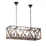 Подвесная люстра Vitaluce V4276-1/8 (220V, на цепи, свеча)