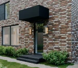 Настенный светильник уличный Covali WL-38004 (220V, IP44)