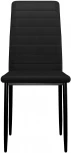 Стул DikLine ТЕКС каркас черный/ к/з Pegaso черный 00-00069582