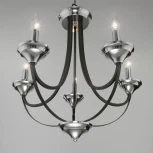 Умная подвесная люстра Eurosvet Lazzaro 60098/5 хром