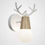 Бра с рожками Deer A Wood/White ImperiumLoft Deer01 (181041-26)