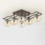 Потолочная люстра на штанге Citilux Бриз CL106265 (220V, шарики)