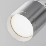 Трековый светильник однофазный 220V Maytoni Polar TR088-1-GX53-S (круглые)