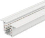 Трек (шинопровод) встраиваемый LGD-4TR-TRACK-F-3000-WH-M (D) (Arlight, IP20 Металл) 055355 (220V)