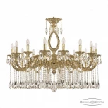 Подвесная люстра Bohemia 7130 71301/16/360 A G