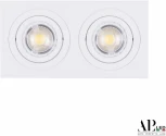 Встроенный точечный светильник APL LED Ingrid 3322.TCH111/2S/WH