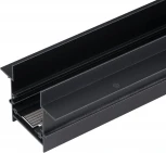 Трек магнитный встраиваемый MAG-TRACK-4560-FDW-2000 (BK, 5LN) (Arlight, IP20 Металл) 046827