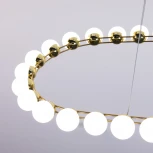 Подвесной светильник Favourite Helmet 4590-10P (LED, 220V, на проводе, шарики, круглые)