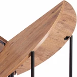 Стол складывающийся YOOP (mod. 1212) Tetchair (Сосна,Черный).