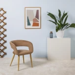 Стул R-Home Hugs Беж/Натур. Дуб