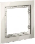 Рамка на 1 пост (кашемир, стекло) Voltum S70 VLS110103