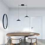 Трековый светильник 48V Denkirs Belty Flow DK5564-BK (LED)