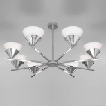 Потолочная люстра на штанге Eurosvet Rylee 70138/8 хром (220V)