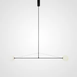 Люстра на штанге Lines H ImperiumLoft Lines-09 (140824-26) (220V, шарики)