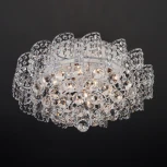 Потолочная люстра Eurosvet Charm 16017/9 белый с серебром