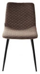 Обеденный стул M-City TINTIN BLUVEL-38 LATTE / черный каркас