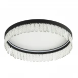 Потолочный светильник светодиодный хрустальный с пультом с регулировкой цветовой температуры и яркости LED4U LED4U L8030-500 BK