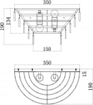 Настенный светильник Maytoni Mazzo MOD130WL-02G (220V)