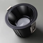 Светильник встраиваемый Novotech Lang 359427 черный с переключателем цв. температуры IP65 LED 15W 220V 3000К\4000К\6000К (круглые)