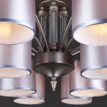 Потолочная люстра Eurosvet Adagio 60080/12 сатин-никель