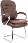 Компьютерное кресло Everprof Valencia CF экокожа коричневый