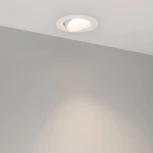 Встраиваемый точечный светильник MS-ATOLL-BUILT-TURN-R94-10W Day4000 (WH, 36 deg, 230V) (Arlight, IP54 Металл) 039067 (LED)