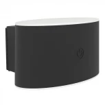 Настенный светильник, с аккумулятором, диммируемый, сенсорный Eglo Valgiano 75875 5W(LED), IP44, 3000K, 4000K, 6500K, 300lm, пластик, черный