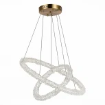 Подвесной светильник ярусный Avana SL6110.203.02 ST Luce (регулировка яркости, LED, 220V, пульт управления, на тросе, кольцо)