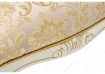 Банкетка Woodville Беттино патина золото / бежевый 309319