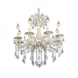 Подвесная люстра Omnilux Taranto OML-74403-08 (220V, на цепи, подсвечник, свеча)