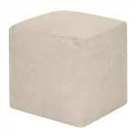 Пуфик Dreambag Куб Светло-Бежевый Велюр (Классический) 3926601